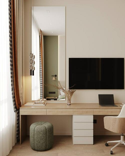 Интерьеры спален от дизайнера Марины кунициной: 03