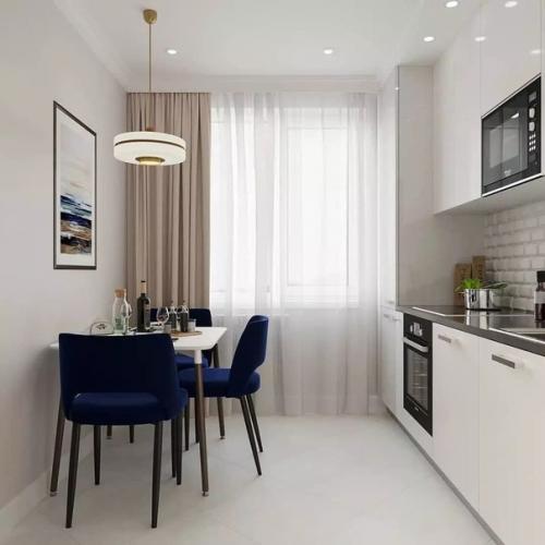 Белоснежная квартира. Прекрасный интерьер и ничего лишнего! 07