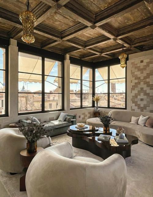 Чтобы вернуть заброшенному палаццо Xiii века его величие, дизайнерам Анне ковре и Фредерику тубау де Кристо потребовалось семь лет реставрации. 08