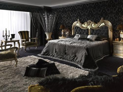 Элегантные апартаменты с синими элементами интерьера. 04