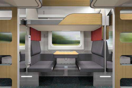 РЖД показала дизайн плацкартных вагонов ближайшего будущего. 01
