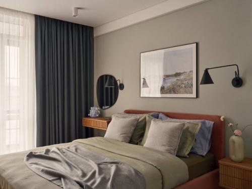 Светлая квартира с яркими акцентами в Санкт-петербурге (69 кв. 03