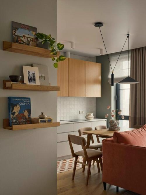 Светлая квартира с яркими акцентами в Санкт-петербурге (69 кв. 08