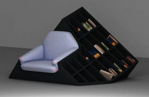 Кресло книголюба: 7 самых невероятных мини - библиотек. 01