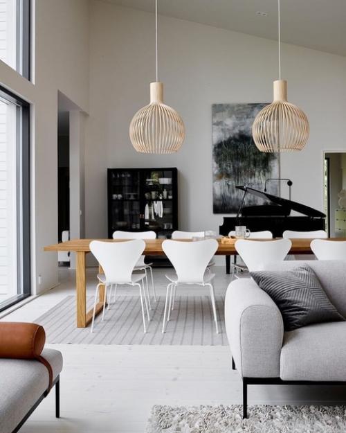 Прикосновение роскоши и привлекательного стиля: элегантно оформленный дом в скандинавском стиле. 01