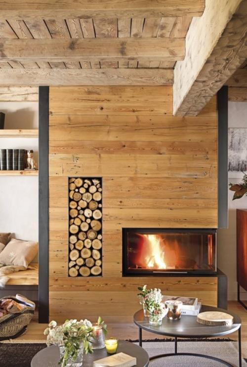 Эта современная деревенская деревянная хижина в пиренейских горах в Испании - одна из самых сказочных хижин, которые мы когда-либо видели. 07