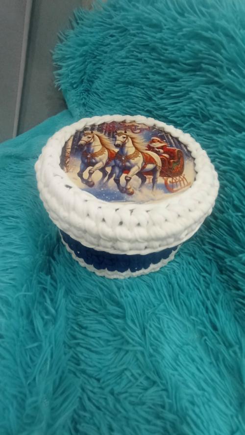 Вязаные корзинки ручной работы - маленькое чудо для вашего дома! 02