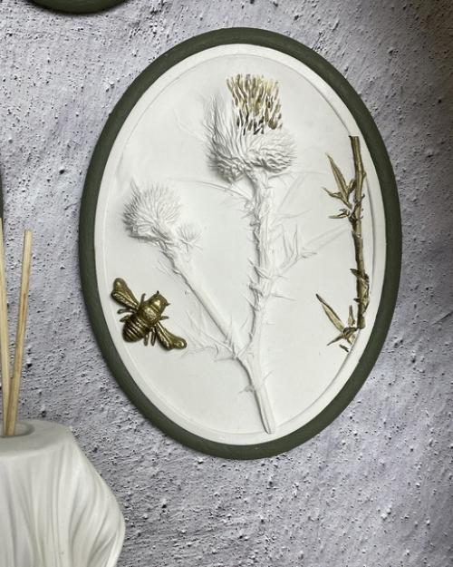 Этот стиль панно я подсмотрела в Пинтерест. 06