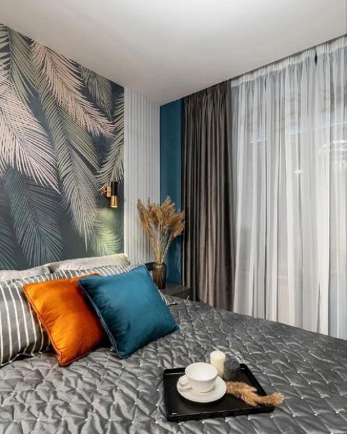 Превосходная квартира.  Из типовой панельки со старым ремонтом получился яркий и функциональный интерьер без перепланировки. 06