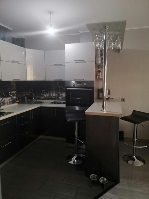 Как вам кухонька в кв студии? 03