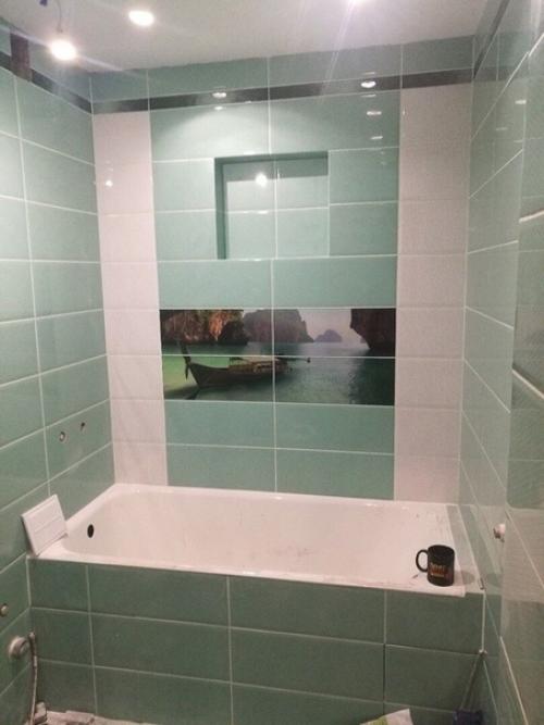 С ремонтом ванной в квартире родителей постарались! 06