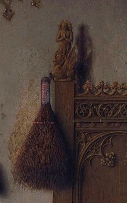 Символика картины Ян ван Эйка Портрет Четы Арнольфини (1434). 07