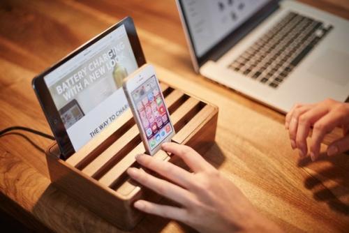 Синхронная Зарядка: стильная док - станция зарядит одновременно все гаджеты в доме. 02