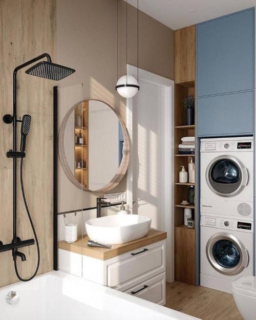 Два варианта интерьера ванны. 05