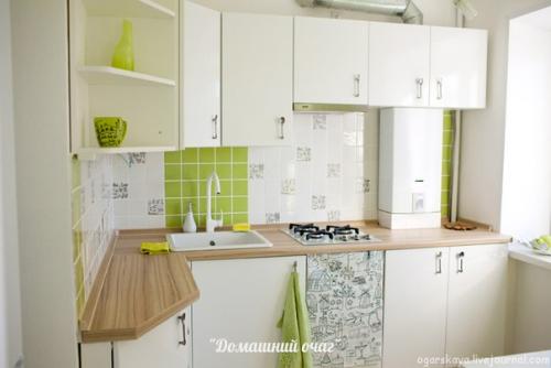 Дизайн кухни 6 кв. 02