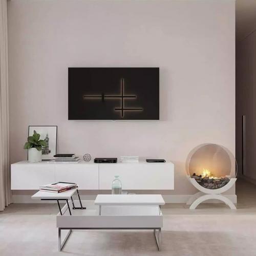 Белоснежная квартира. Прекрасный интерьер и ничего лишнего! 08