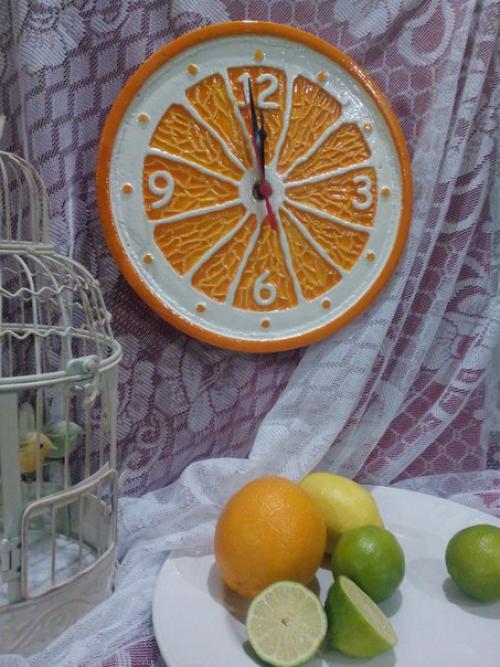 Яркая, сочная, антиавитаминозная, цитрусовая серия часов. 02