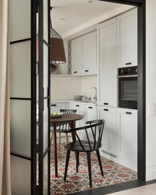 Небольшая квартира в современном скандинавском стиле. 01