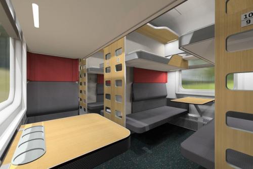 РЖД показала дизайн плацкартных вагонов ближайшего будущего. 06