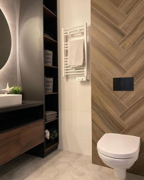 Ещё один один стильный интерьер в темном от подписчиков. 09