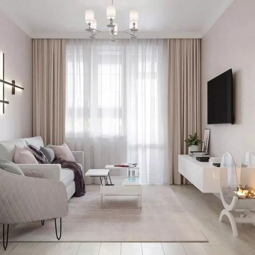 Белоснежная квартира. Прекрасный интерьер и ничего лишнего! 05