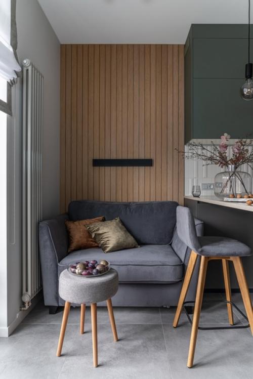 Интерьер 1-комнатной квартиры 42 кв. 02