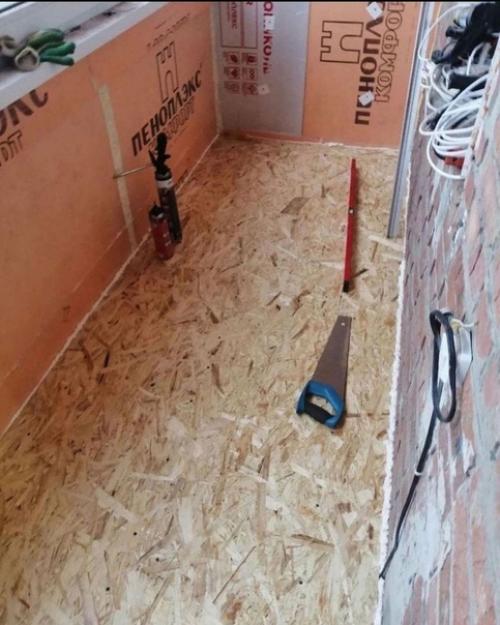 Ремонт балкона своими руками. 06