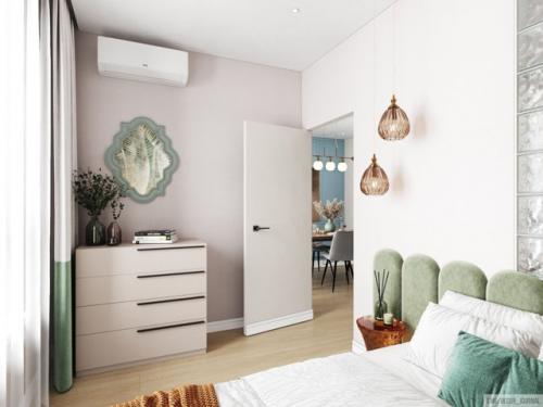 Светлое решение: как стеклоблоки преобразили темную гостиную. 06