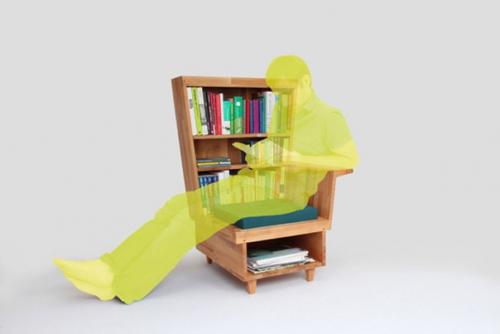 Кресло книголюба: 7 самых невероятных мини - библиотек. 08