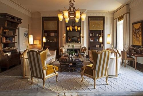 Роскошный и утонченный интерьер квартиры в Париже. 05