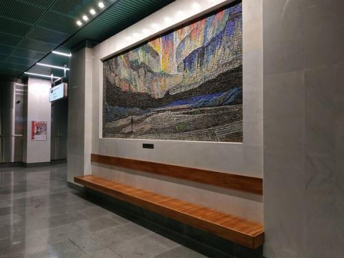 Беломорская станция метро в Москве. 05