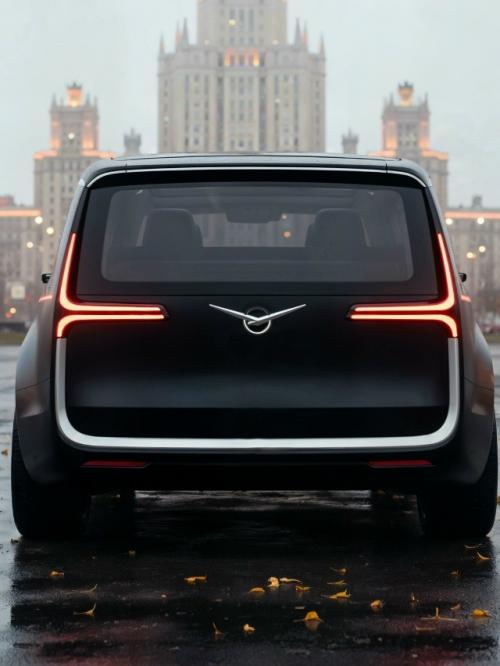 Переосмысленный уаз вышел таким убедительным, что его хочется представить у подножия небоскрёбов, чтобы и он излучал ощущение значимости. 04