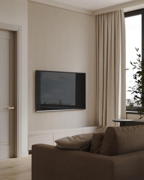 Интерьер кухни - гостиной. 02