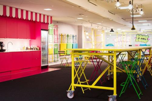 ИТ - офисы: стокгольмская штаб-квартира игровой студии King, создавшей Candy Crush Saga. 05