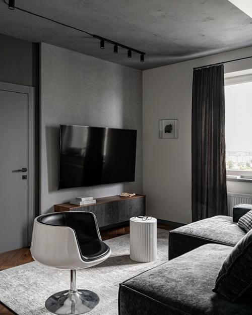 Улучшили планировку и создали крутой интерьер для молодой пары. 01