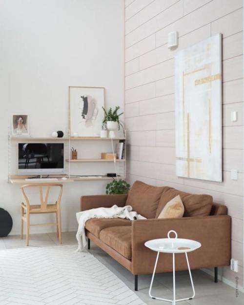 Легкий и просторный интерьер с обилием естественного света в финском уютном доме. 03