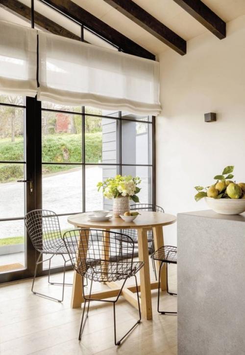 Дом в горах в деревенском стиле с элементами индустриального. 03