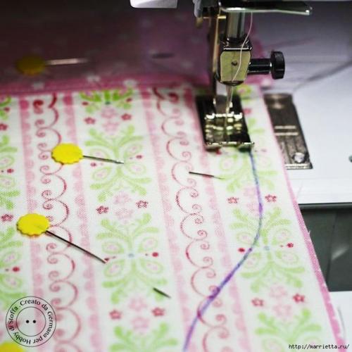 Мы шьем сами кухонное полотенце. 03