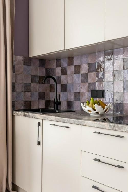 Интерьер квартиры - студии 24, 5 м 2 в ЖК аметист в Москве. 09