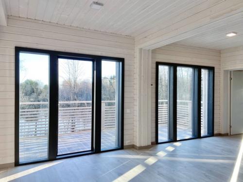 Интерьеры домика из предыдущего поста: это растущий из 4 модулей, 65 кв. 03