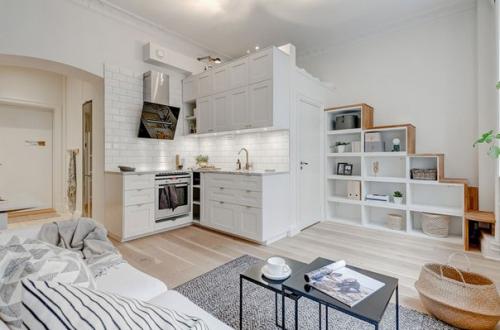 Дизайнерам удалось практически невозможное - Впихнуть в невероятно маленькую площадь (25 кв. 01