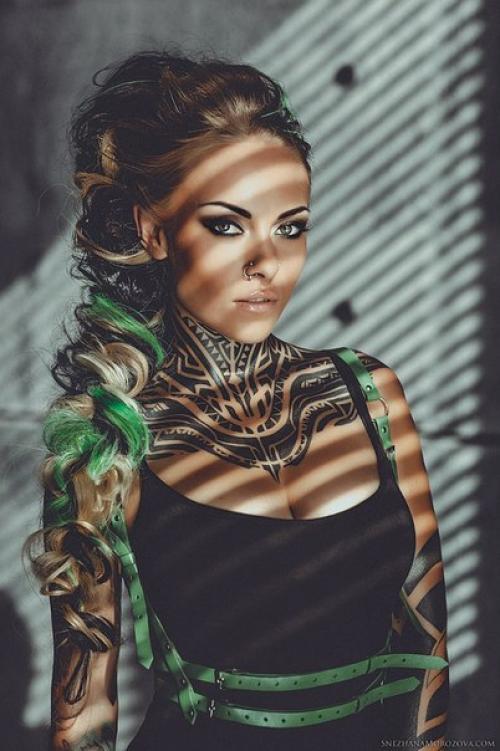 Интервью с одной из самых востребованных Тату моделей России Тэя салат. 05