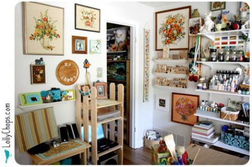 Вышивальные полезности?   Организация рабочего места вышивальщицы в интерьере.
