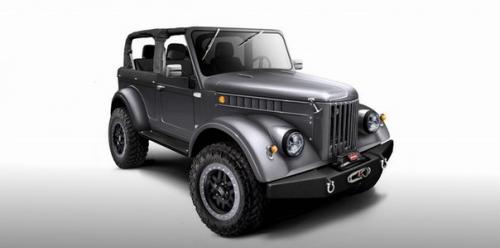 Компания Truck Garage анонсировала тюнинг внедорожника газ - 69.