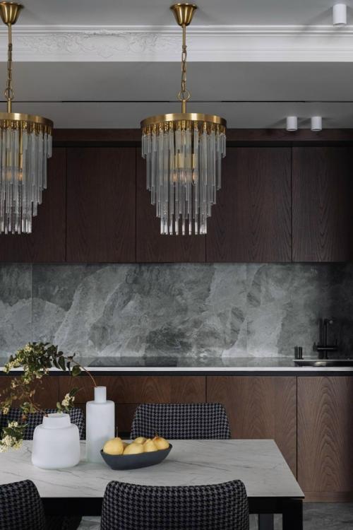 Реализованный интерьер квартиры, площадью 136 кв. 02