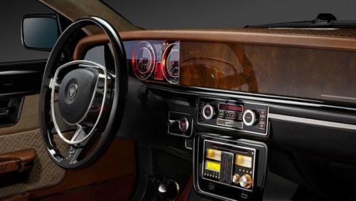 Новое российское ретро - купе Bilenkin Vintage - жемчужина автошоу в Дубае. 06