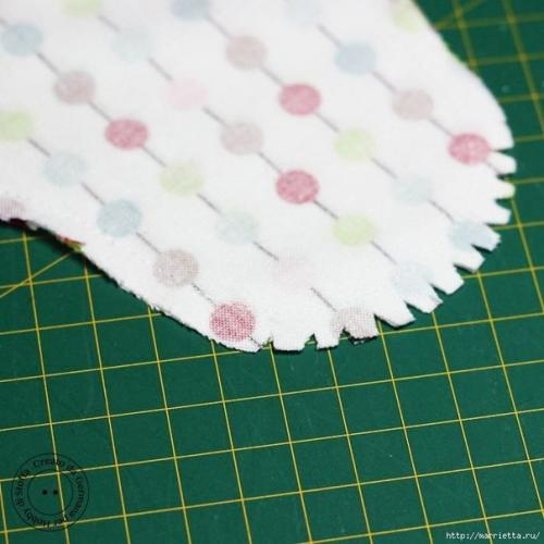 Мы шьем сами кухонное полотенце. 05