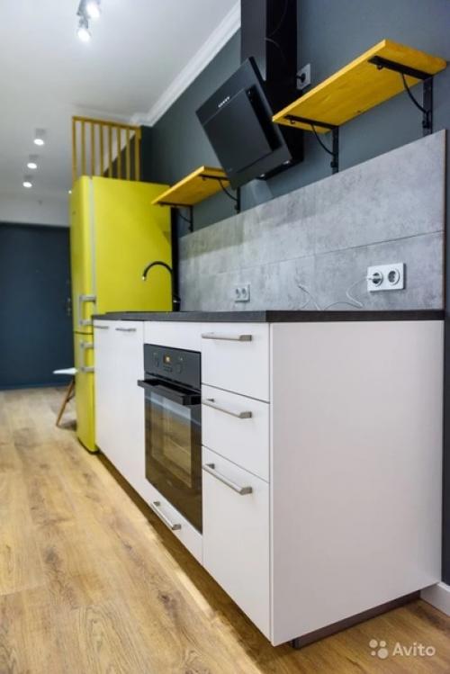 Заготовка интерьера.  Квартира - студия 27, 5 кв. 01