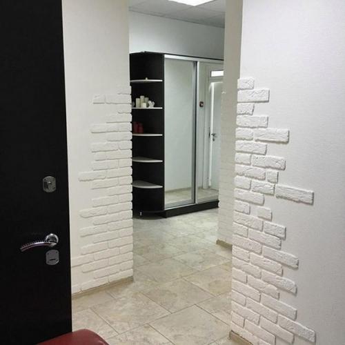 Укладка декоративного камня на стену. 07