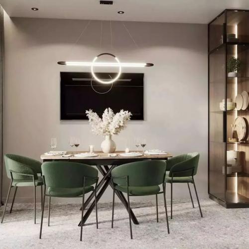 Лаконичность, комфорт, открытость - та самая идея, которая лежит в основе интерьера гостиной - кухни площадью 25 м. 02